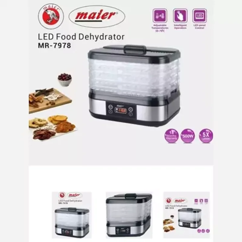 میوه خشک کن مایر مدل MR7978( ضمانت اصالت کالا و ضمانت سالم رسیدن کالا به دست مشتری)