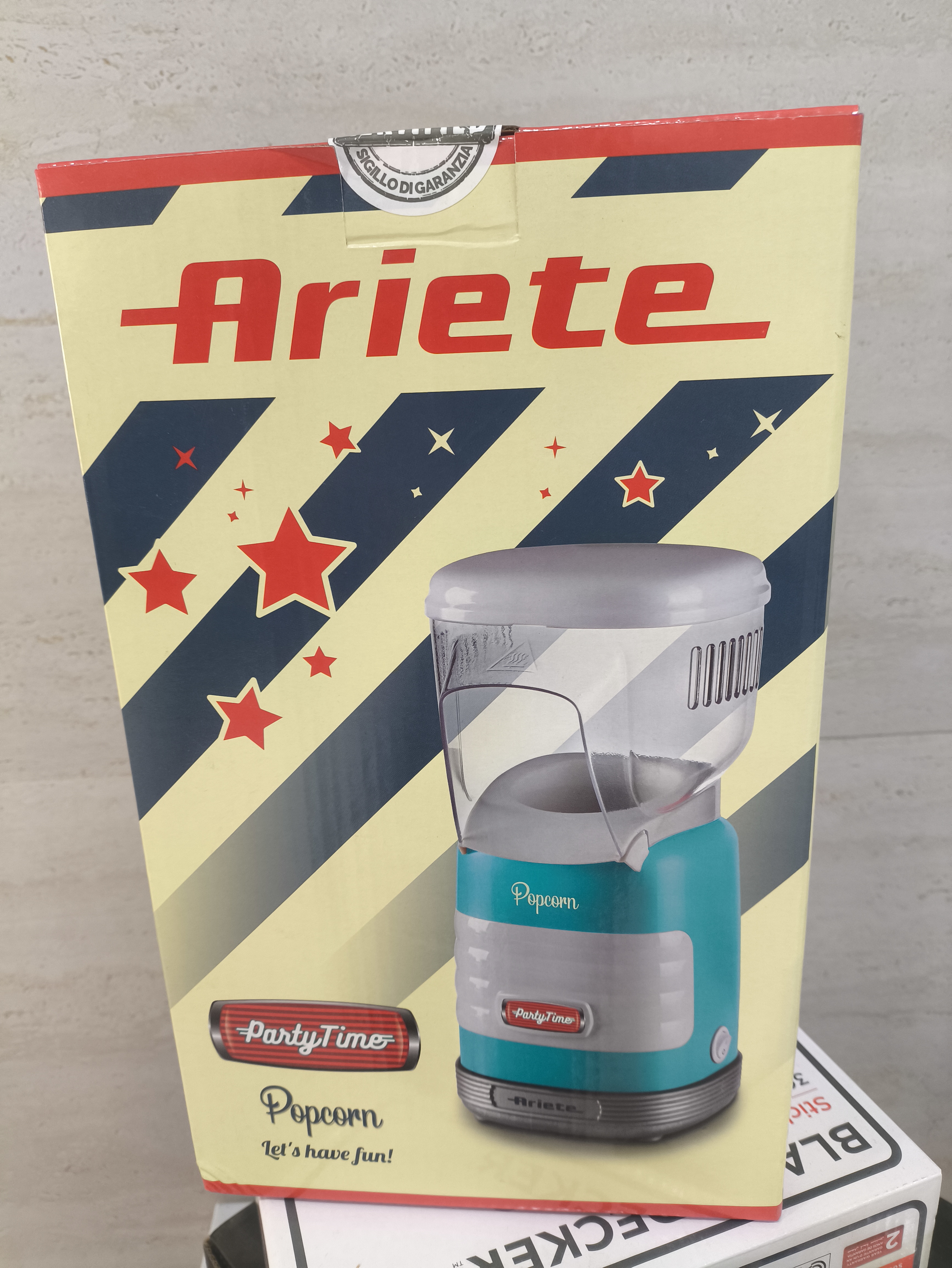 پاپ کورن ساز اریته مدل Ariete2956(ضمانت اصالت کالا و ضمانت سالم رسیدن کالا به دست مشتری)